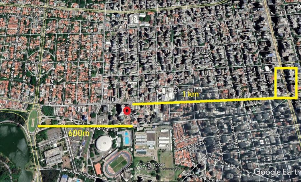 Flat Ibirapuera Jardins Otima Localizacao Com Garagem Inclusa! Сао Паоло Екстериор снимка